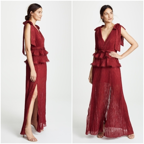 Keepsake Too Close Gown in Berry size 8 NWT - Picture 2 of 7